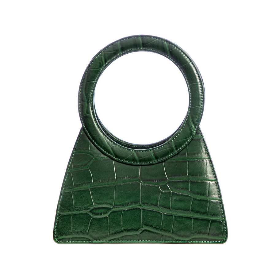 Aseela - Emerald - Circular Top Handle