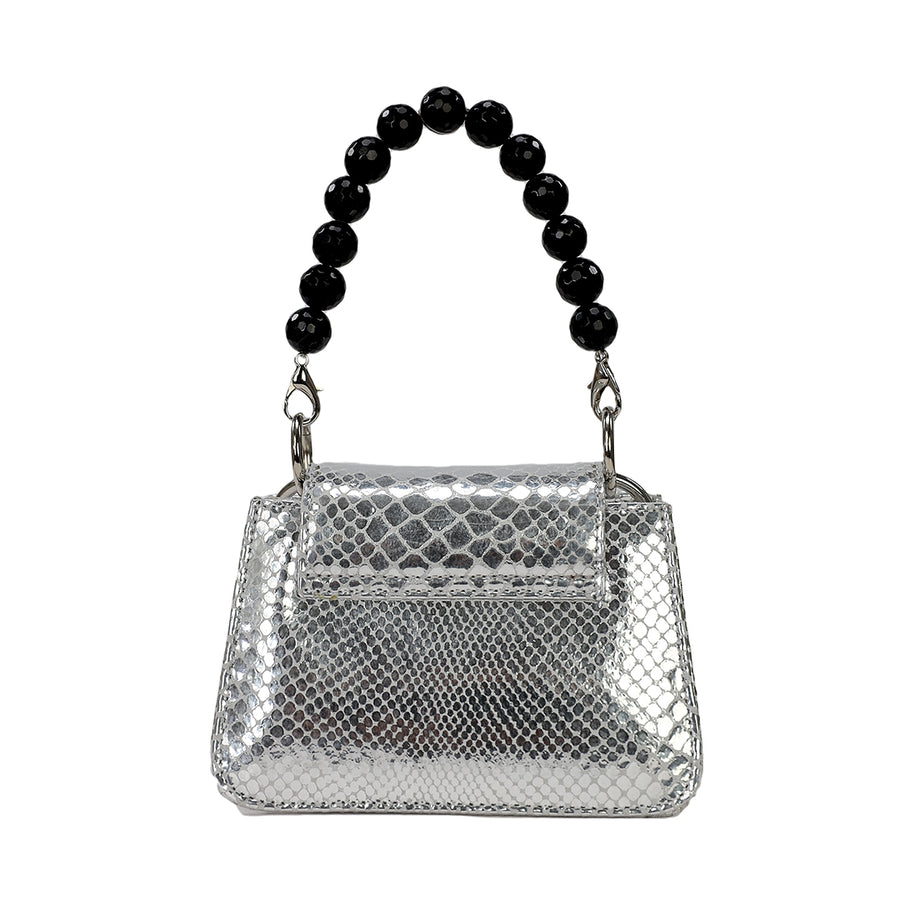 Horra - Metallic Silver - Mini Bag