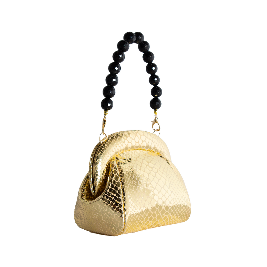 Hamsa - Gold - Mini Bag