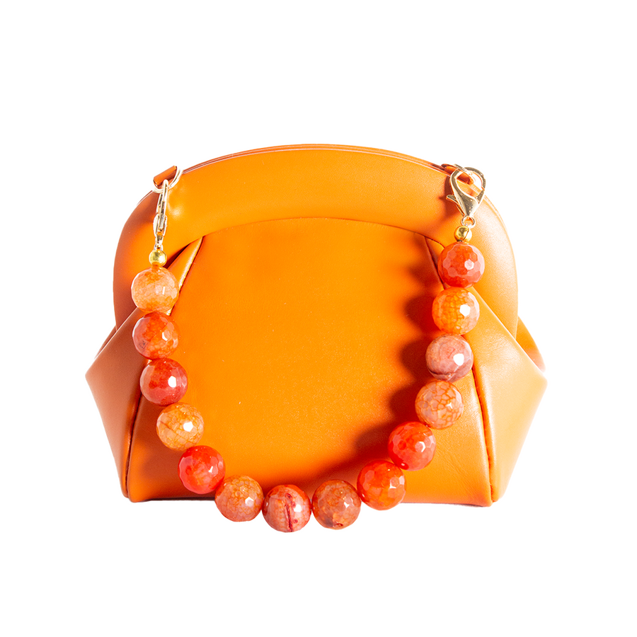 Hamsa - Orange - Mini Bag