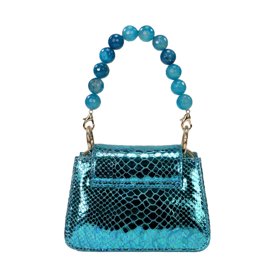 Horra - Metallic Turquoise - Mini Bag
