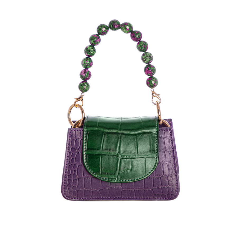 Horra - Purple x Green - Mini bag