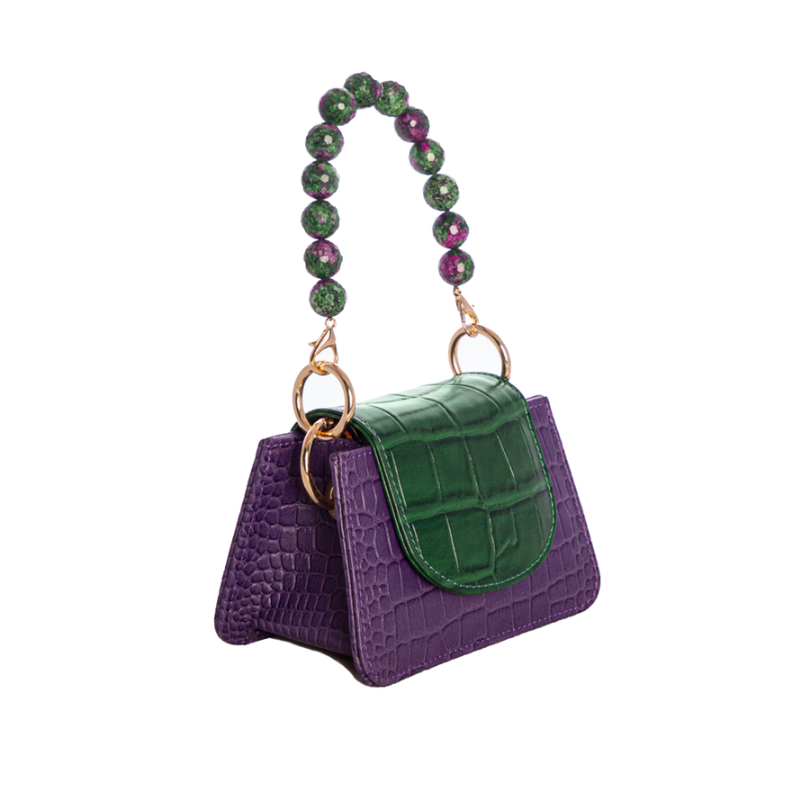 Horra - Purple x Green - Mini bag