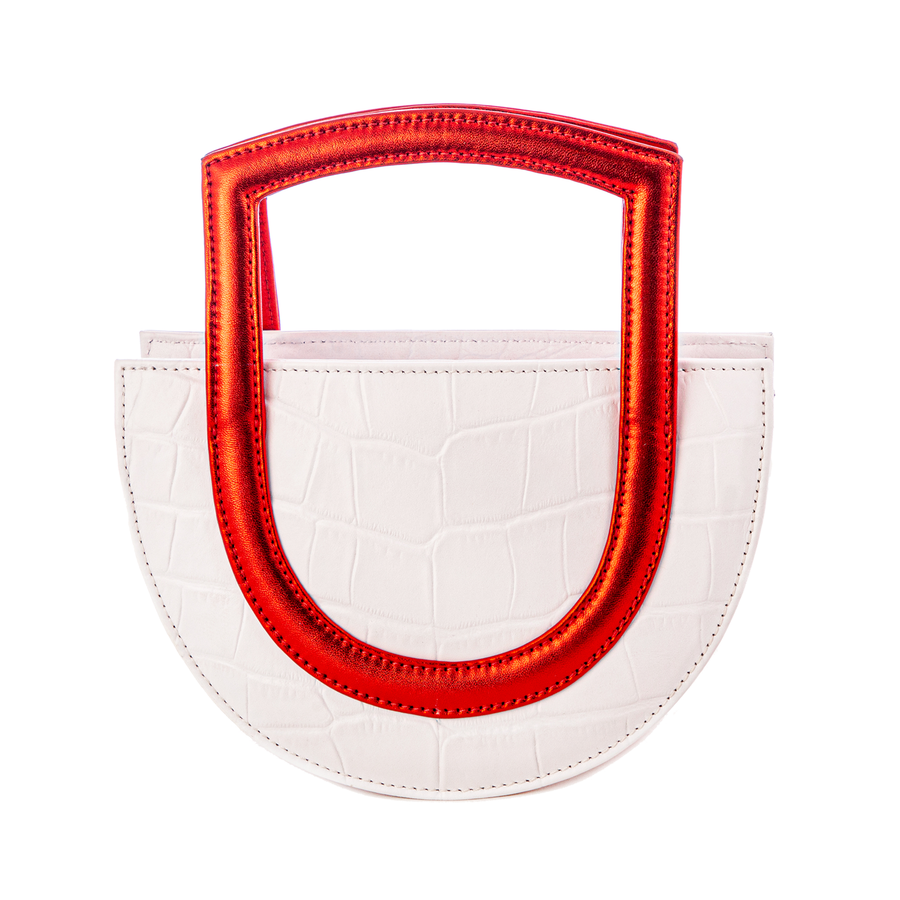 Sukoon - White - Top Handle bag