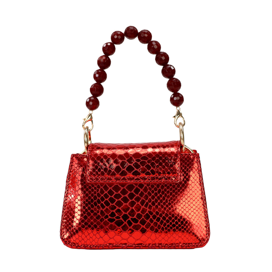 Horra - Metallic Red - Mini Bag