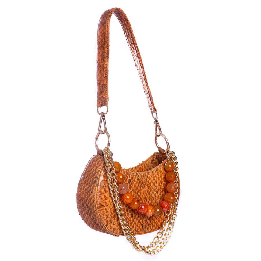 Basita - Orange - Hand Bag